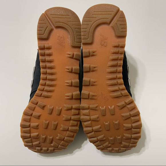 Men's New Balance 574 Classic ML574HRD Black/White Shoes Men’s Size 7 - Picture 5 of 9